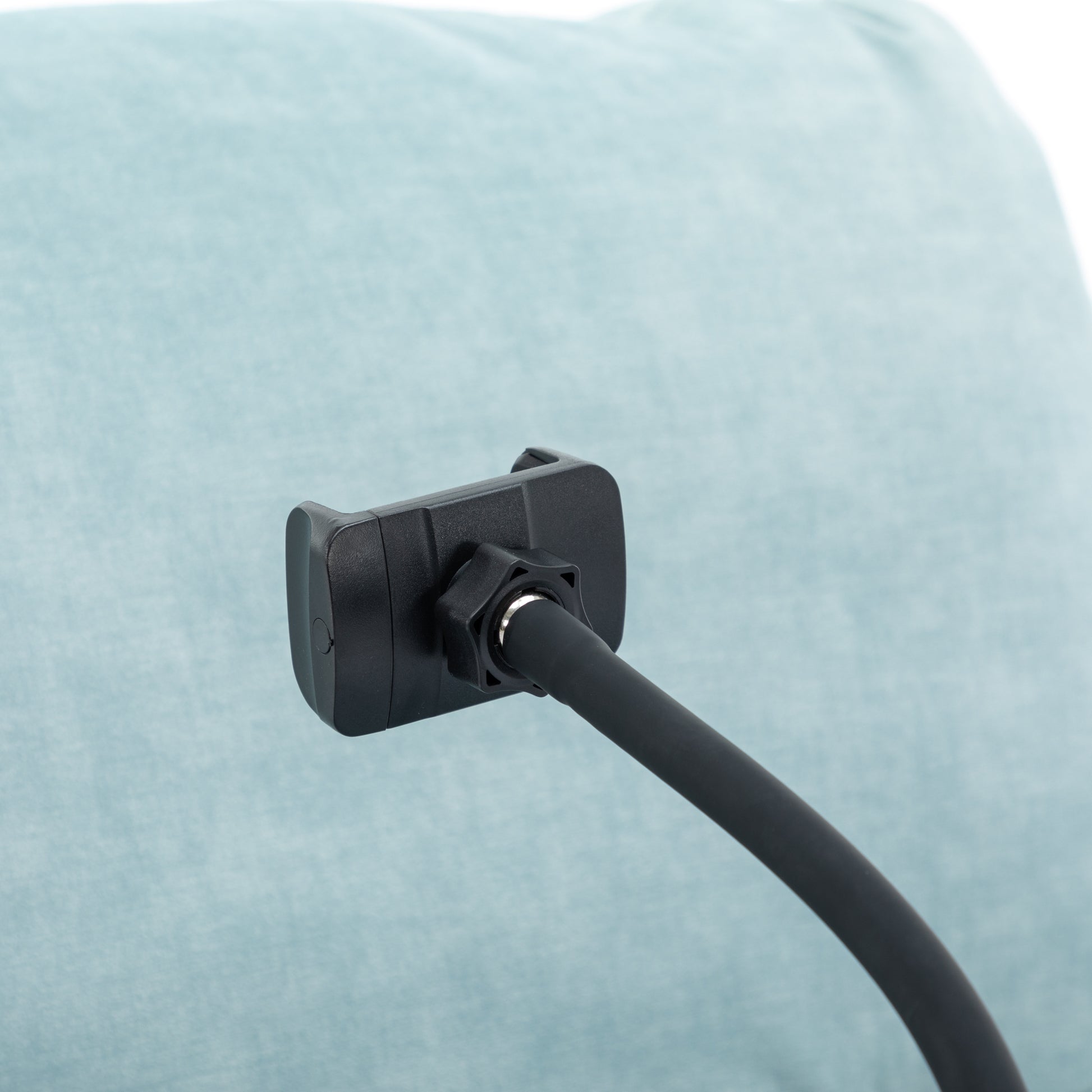 270 Degree Swivel Electric Recliner Home Theater Seating Single Reclining Sofa Rocking Motion Recliner With A Phone Holder For Living Room, Blue Blue Foam Polyester