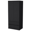 Armoire Closher, Bedroom, Black Black Particle Board Particle Board