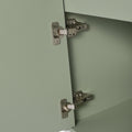 24'' Floating Wall Mounted Bathroom Vanity with green-1-2-soft close doors-bathroom-wall