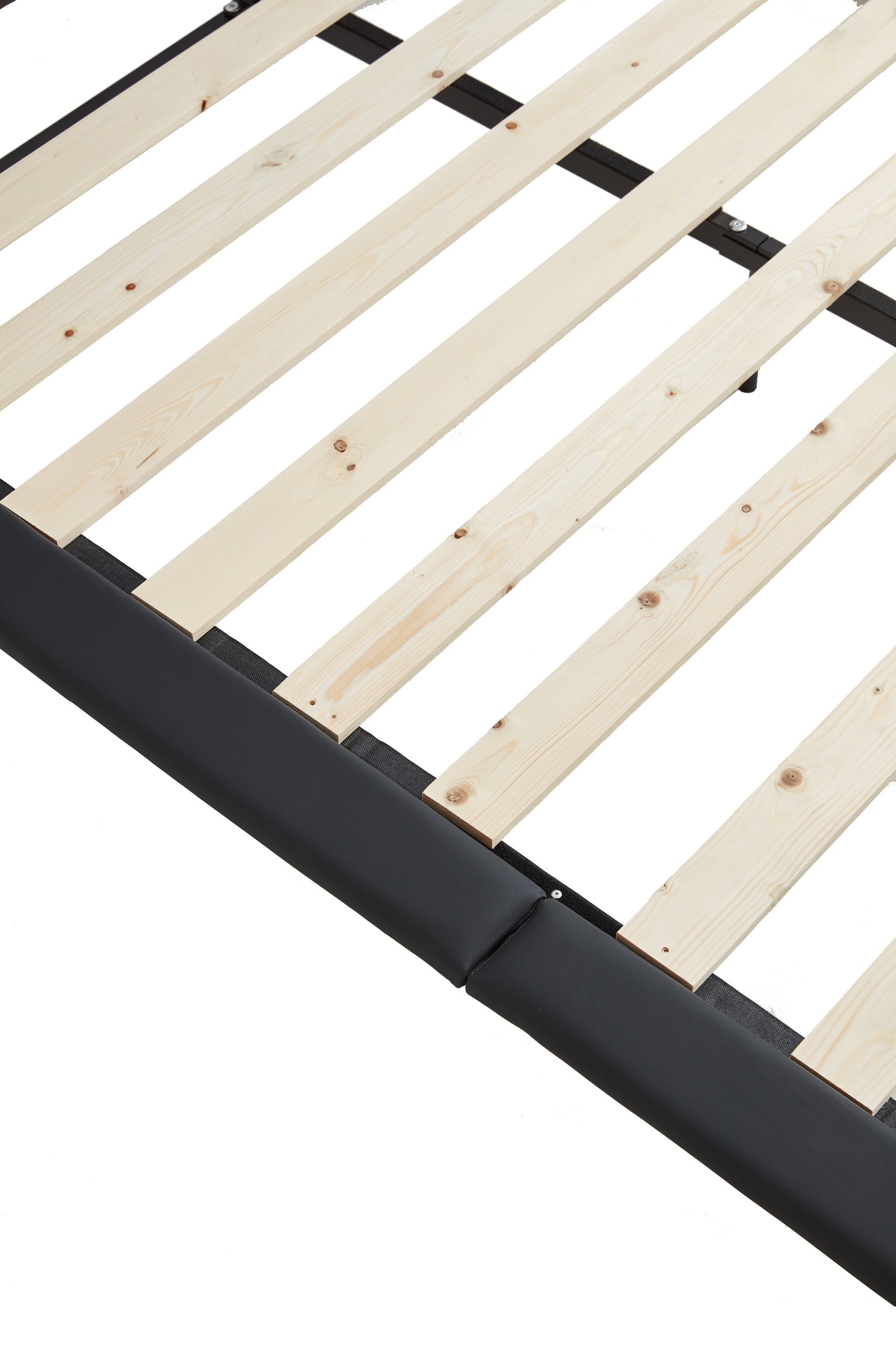 Queen Size Upholstered Platform Bed With Sensor Light And Ergonomic Design Backrests, Black Black Upholstered