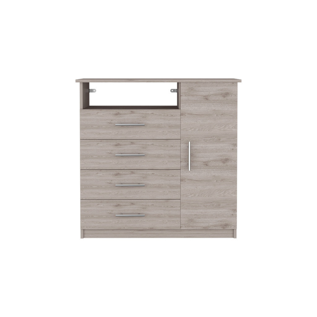 Dresser Beaufort, Bedroom, Light Gray Light Gray Particle Board Particle Board