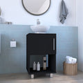 Single Bathroom Vanity Pigmag, Bathroom, Black Black Particle Board Particle Board