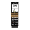 Bar Cabinet Bureck, Living Room, Black Walnut Walnut Particle Board Particle Board