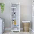 Closet Pantry Copenhague, Bedroom, White White Particle Board Particle Board