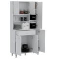 Kitchen Pantry Piacenza, Kitchen, White White Particle Board Particle Board