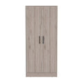 180 Armoire Beery, Bedroom, Light Gray Light Gray Particle Board Particle Board