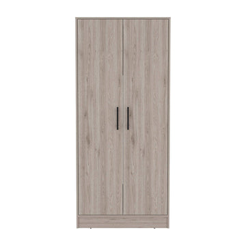 180 Armoire Beery, Bedroom, Light Gray Light Gray Particle Board Particle Board