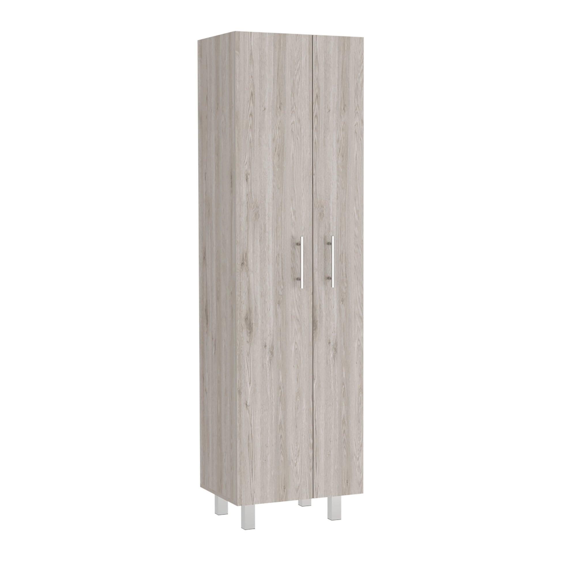 Closet Pantry Copenhague, Bedroom, Light Gray White Light Gray Particle Board Particle Board