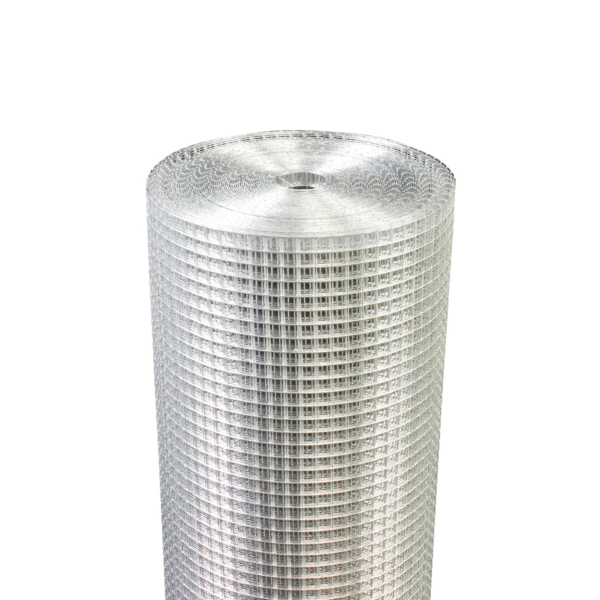 Hardware Cloth 1 2 Inch 48In X 100Ft 19 Gauge, Hot Dip Galvanized After Welding Chicken Wire Fence Roll Garden Plant Welded Metal Wire Fencing Roll, Rabbit Cages Snake Fence Silver Metal