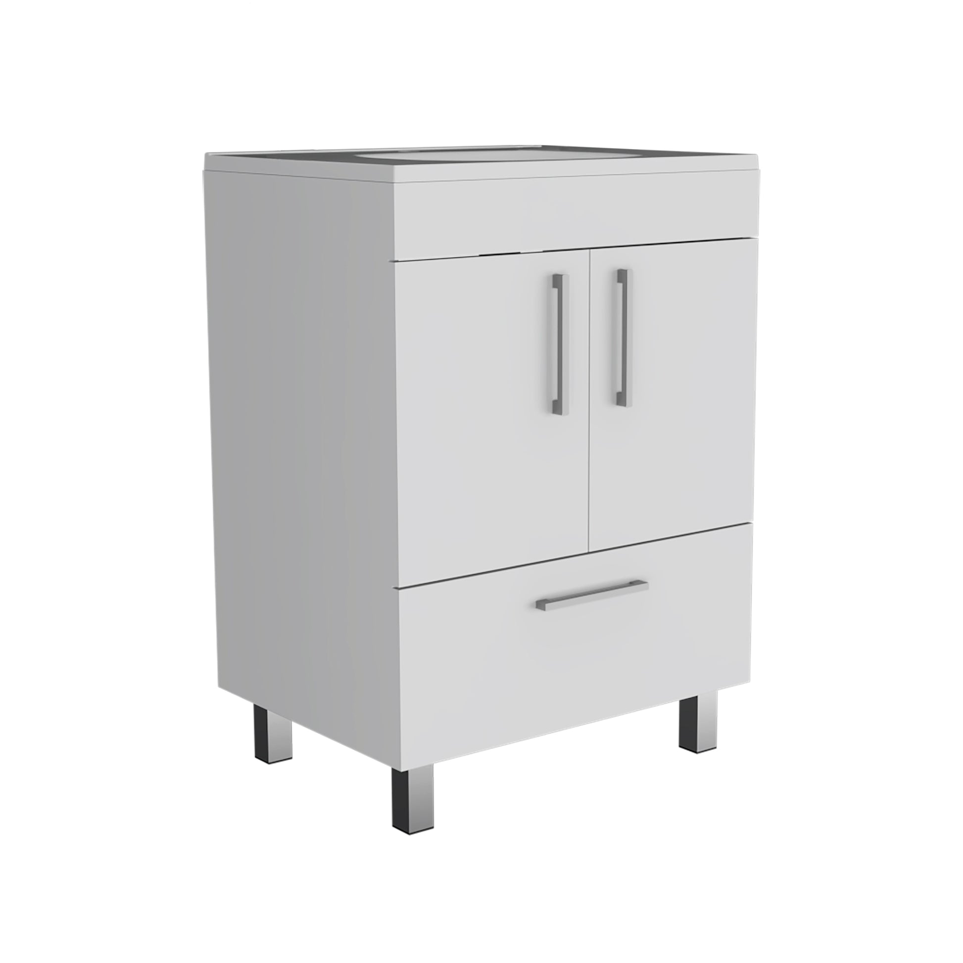 Single Bathroom Vanity Mayorca, Bathroom, White White Particle Board Particle Board