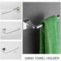 4 Pc Chrome Bathroom Accessory Set Towel Ring Toilet Paper Holder Towel Hook And 24