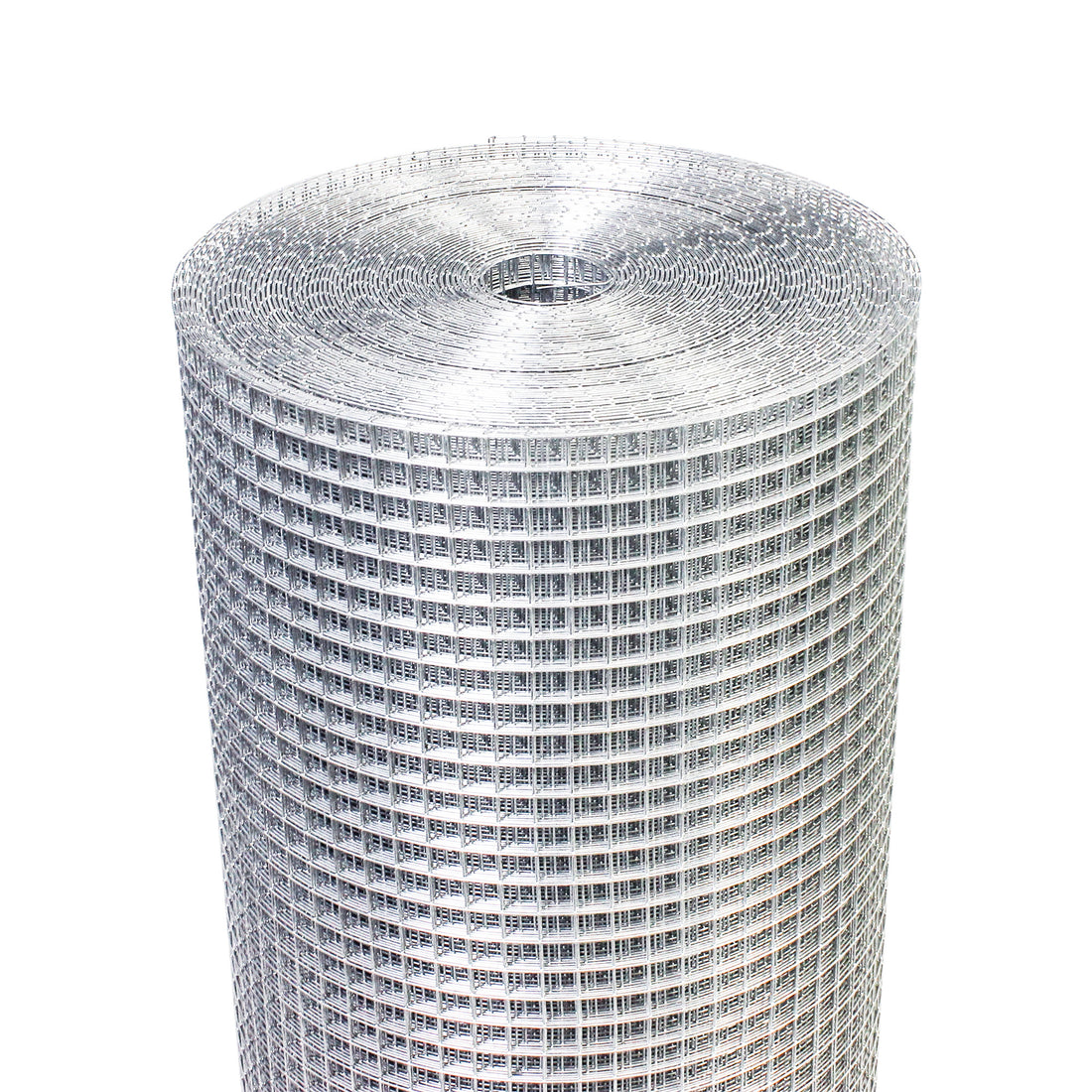 Hardware Cloth 1 2 Inch 60In X 100Ft 19 Gauge, Hot Dip Galvanized After Welding Chicken Wire Fence Roll Garden Plant Welded Metal Wire Fencing Roll, Rabbit Cages Snake Fence Silver Metal