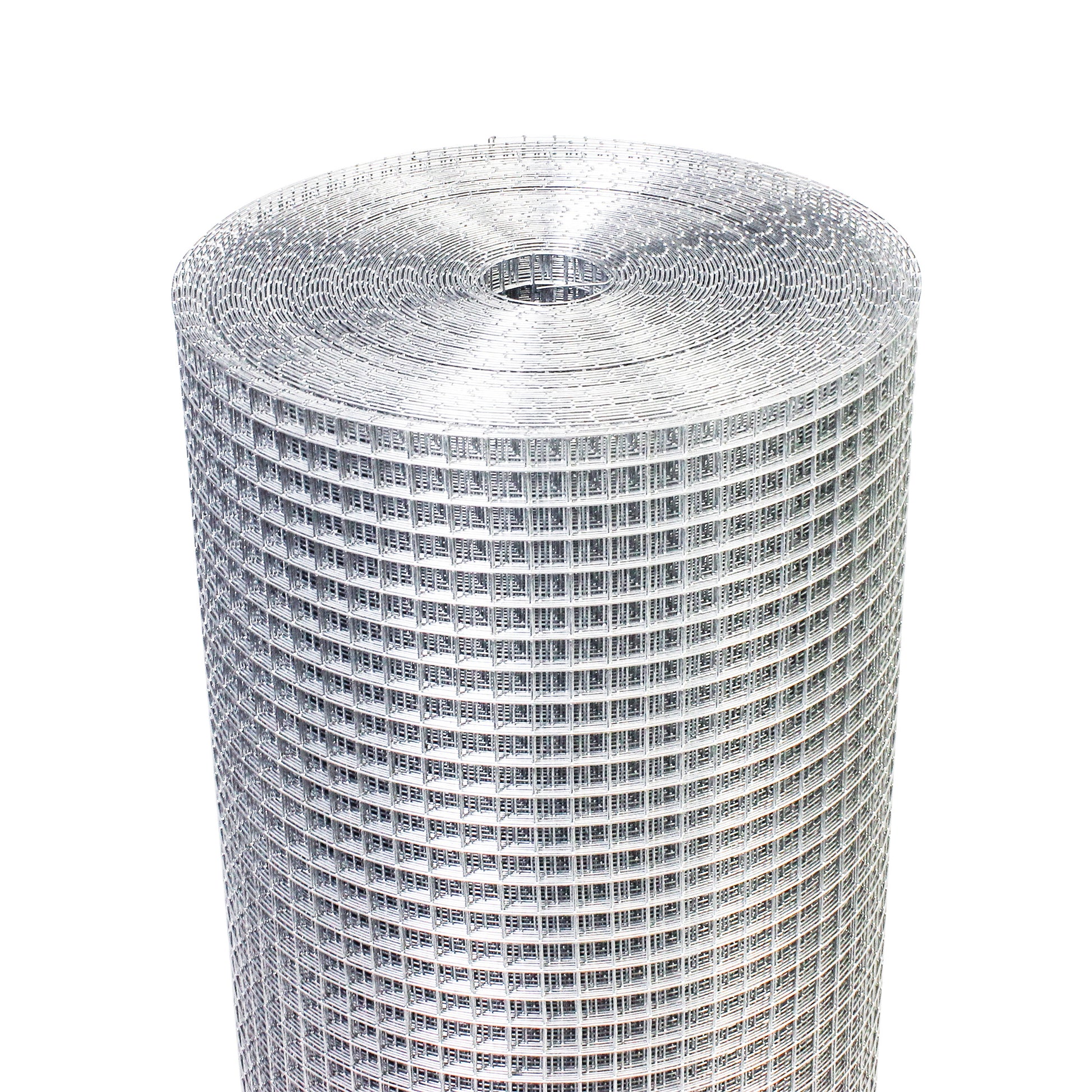 Hardware Cloth 1 2 Inch 60In X 100Ft 19 Gauge, Hot Dip Galvanized After Welding Chicken Wire Fence Roll Garden Plant Welded Metal Wire Fencing Roll, Rabbit Cages Snake Fence Silver Metal