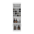 Bar Cabinet Modoc, Living Room, White White Particle Board Particle Board