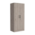 180 Armoire Beery, Bedroom, Light Gray Light Gray Particle Board Particle Board