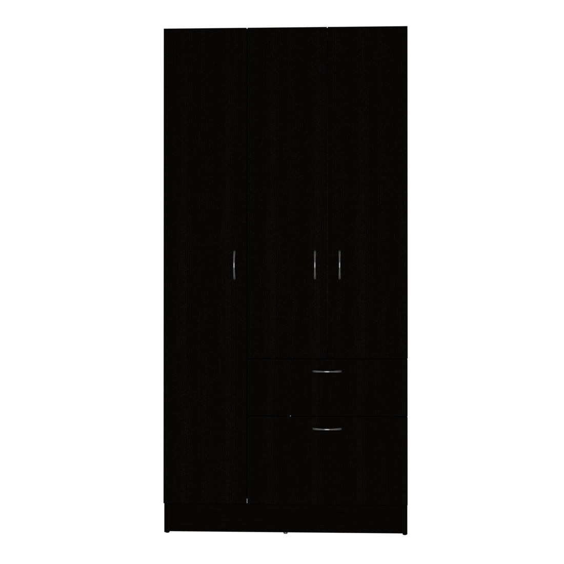 Armoire Cobra, Bedroom, Black White White Black Particle Board Particle Board