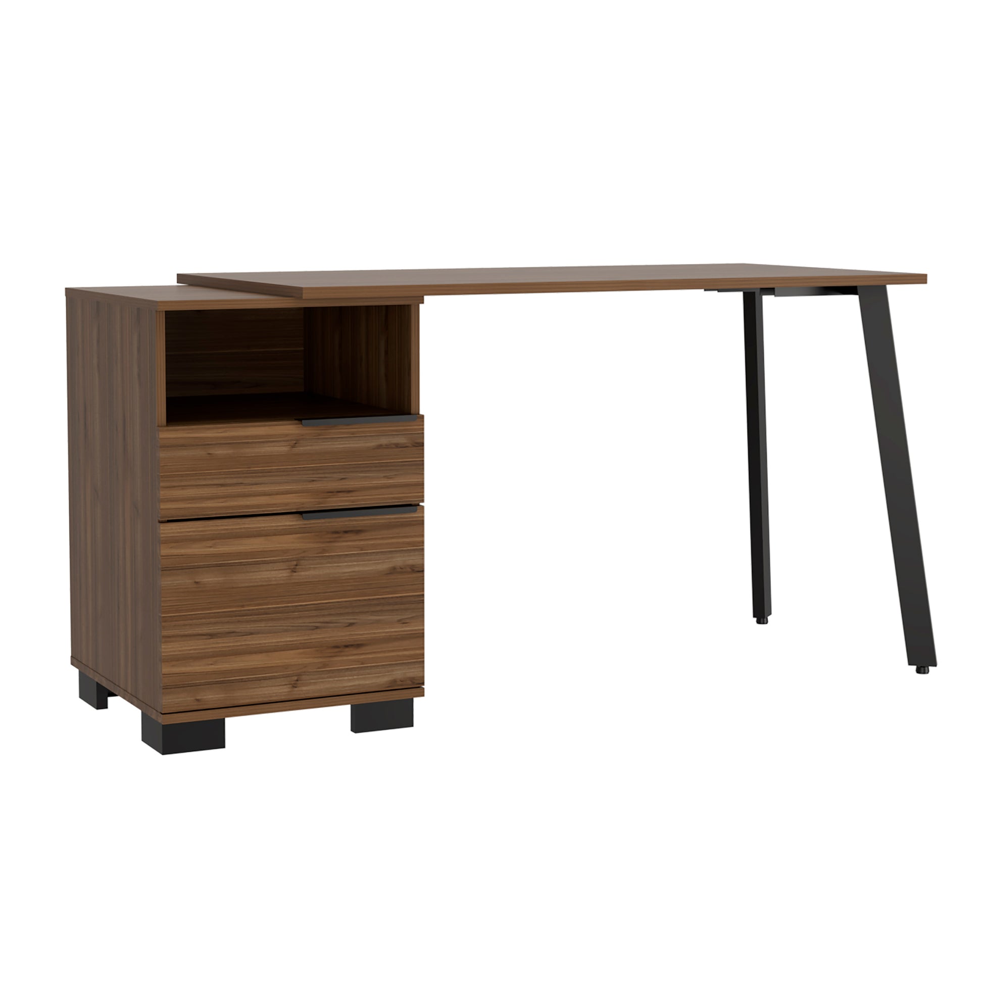 Writing Desk Madagascar, Office, Mahogany Mahogany Particle Board Particle Board