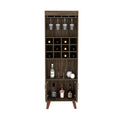 Bar Cabinet Bull, Living Room, Dark Walnut Walnut Particle Board Particle Board