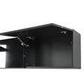 High Gloss Tv Stand With Large Storage Space, Media Console For Tvs Up To 78