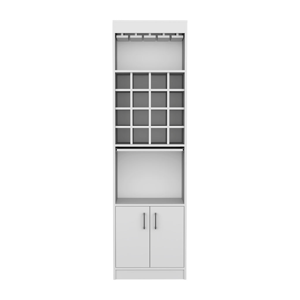 Bar Cabinet Modoc, Living Room, White White Particle Board Particle Board