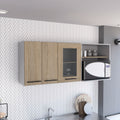 Wall Cabinet Retrit, Kitchen, Light Pine Beige Particle Board Particle Board