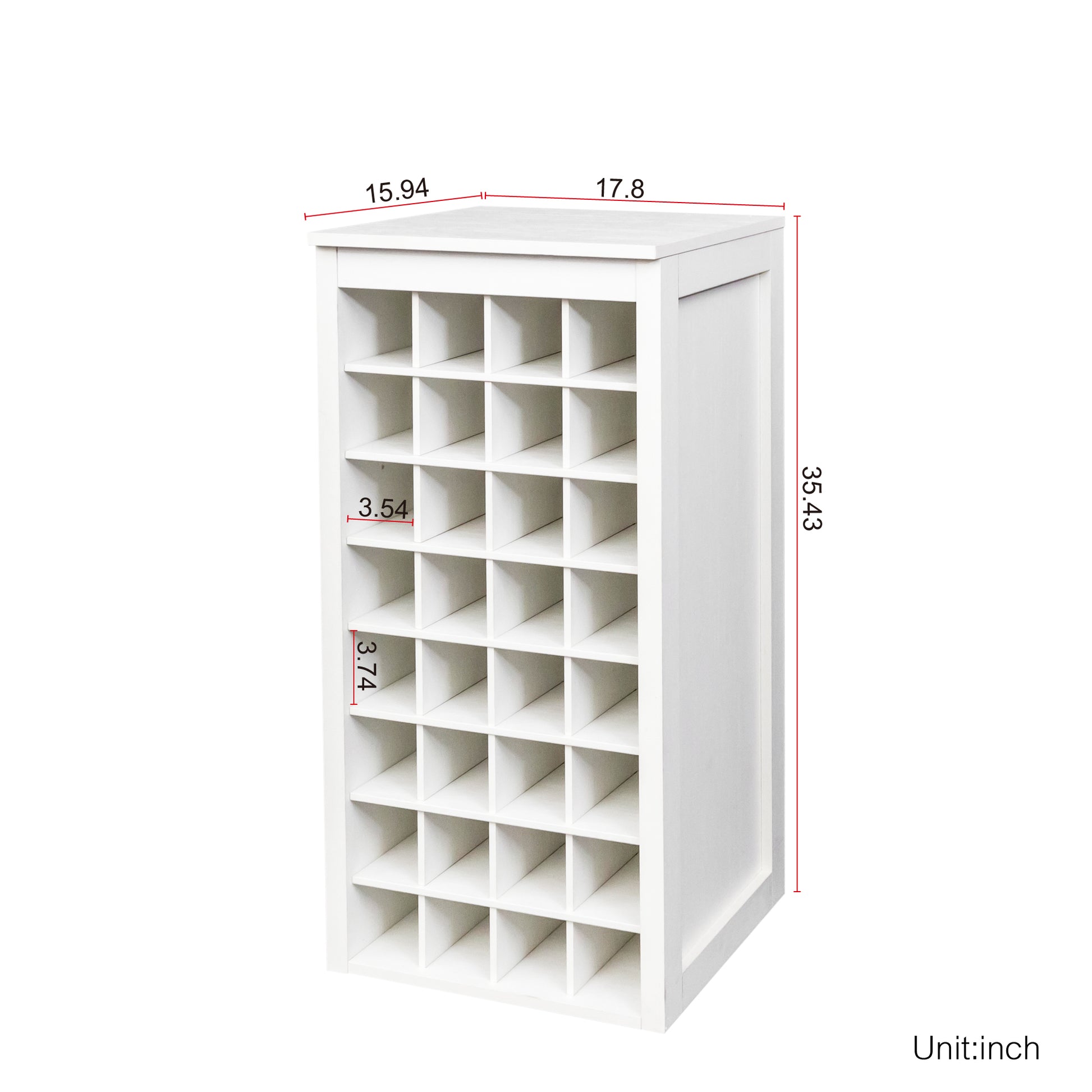 2.brown walnut color modular 32 wine bar cabinet white-mdf