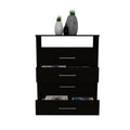 Dresser Atlanta, Bedroom, Black Black Particle Board Particle Board