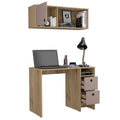 Office Set Budest, Office, Light Oak Taupe Light Oak Particle Board Particle Board