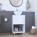 Single Bathroom Vanity Pigmag, Bathroom, White White Particle Board Particle Board