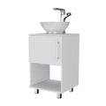 Single Bathroom Vanity Pigmag, Bathroom, White White Particle Board Particle Board