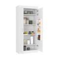 Pantry Cabinet Orlando, Kitchen, White White Particle Board Particle Board