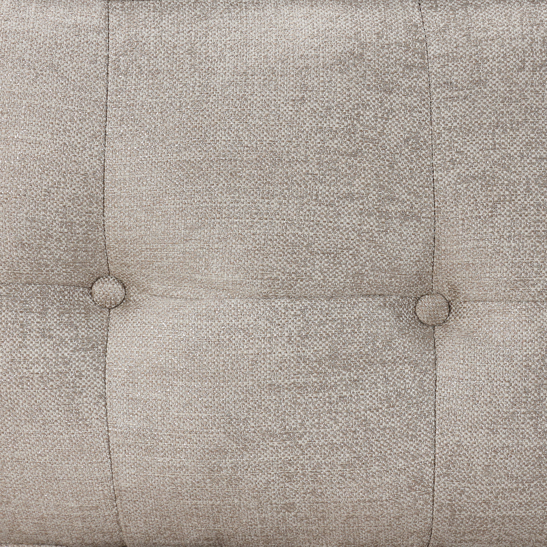 3 Piece Living Room Set Beige Linen