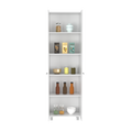 Pantry Cabinet Phoenix, Kitchen, White White Particle Board Particle Board