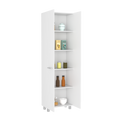 Pantry Cabinet Phoenix, Kitchen, White White Particle Board Particle Board