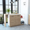 Kitchen Island Ohio, Kitchen, White Light Oak White Light Oak Particle Board Particle Board