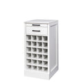 4.brown walnut color modular 28 wine bar cabinet white-mdf