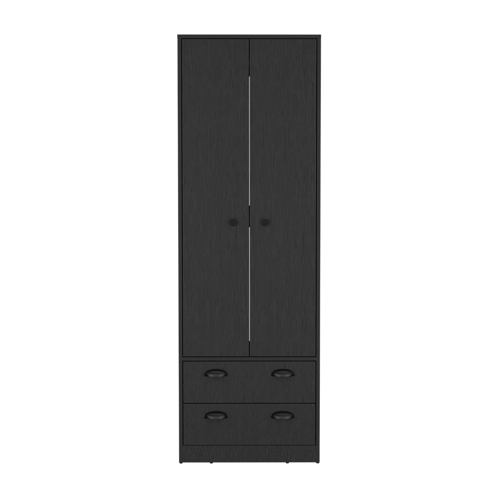 Armoire Hobbs, Bedroom, Black Black Particle Board Particle Board