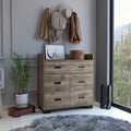 Dresser Wuuman, Bedroom, Dark Brown Dark Brown Particle Board Particle Board