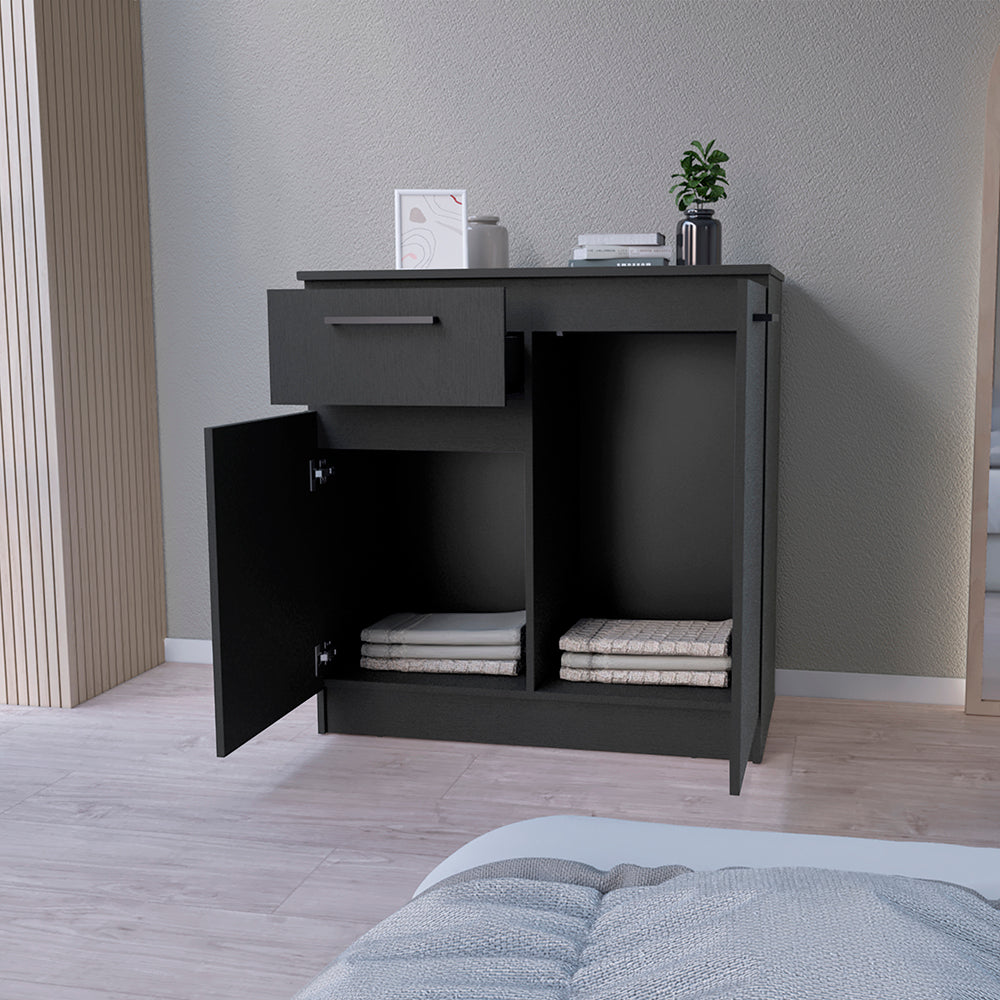 Dresser Carlin, Bedroom, Black Black Particle Board Particle Board