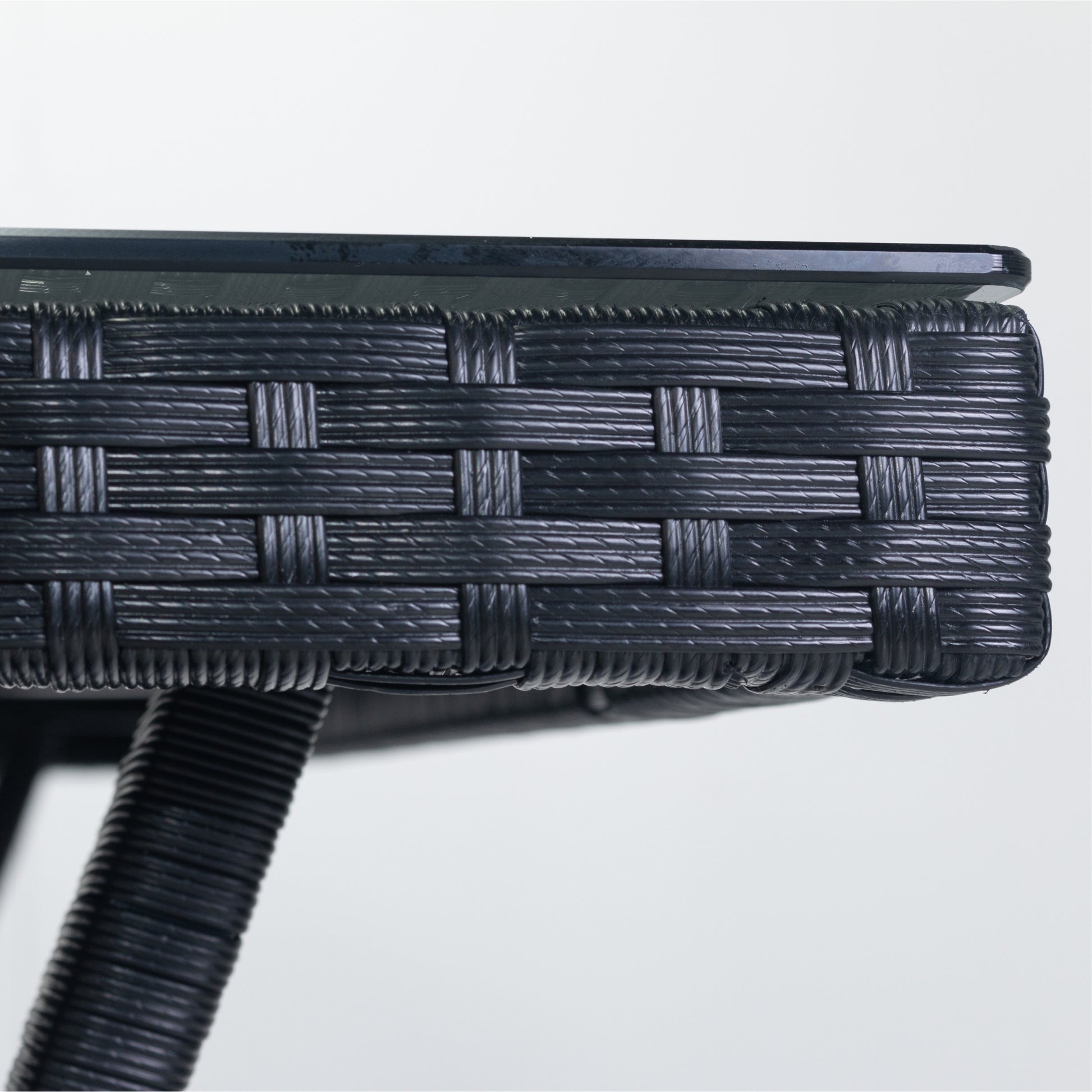 5 Piece Patio Wicker Outdoor Sectional Set 9 Seater Conversation Set With 3 Storage Under Seat Black Wicker Dark Grey Cushion Yes Complete Patio Set Black Rust Resistant Frame Mildew Resistant Cushion Garden & Outdoor Modern Complete Patio Sets Fiber