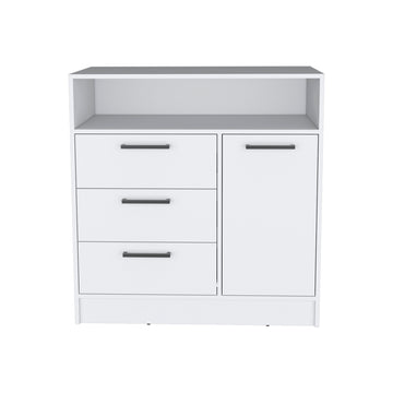 Drawer Dresser Torrey, Bedroom, White White Particle Board Particle Board