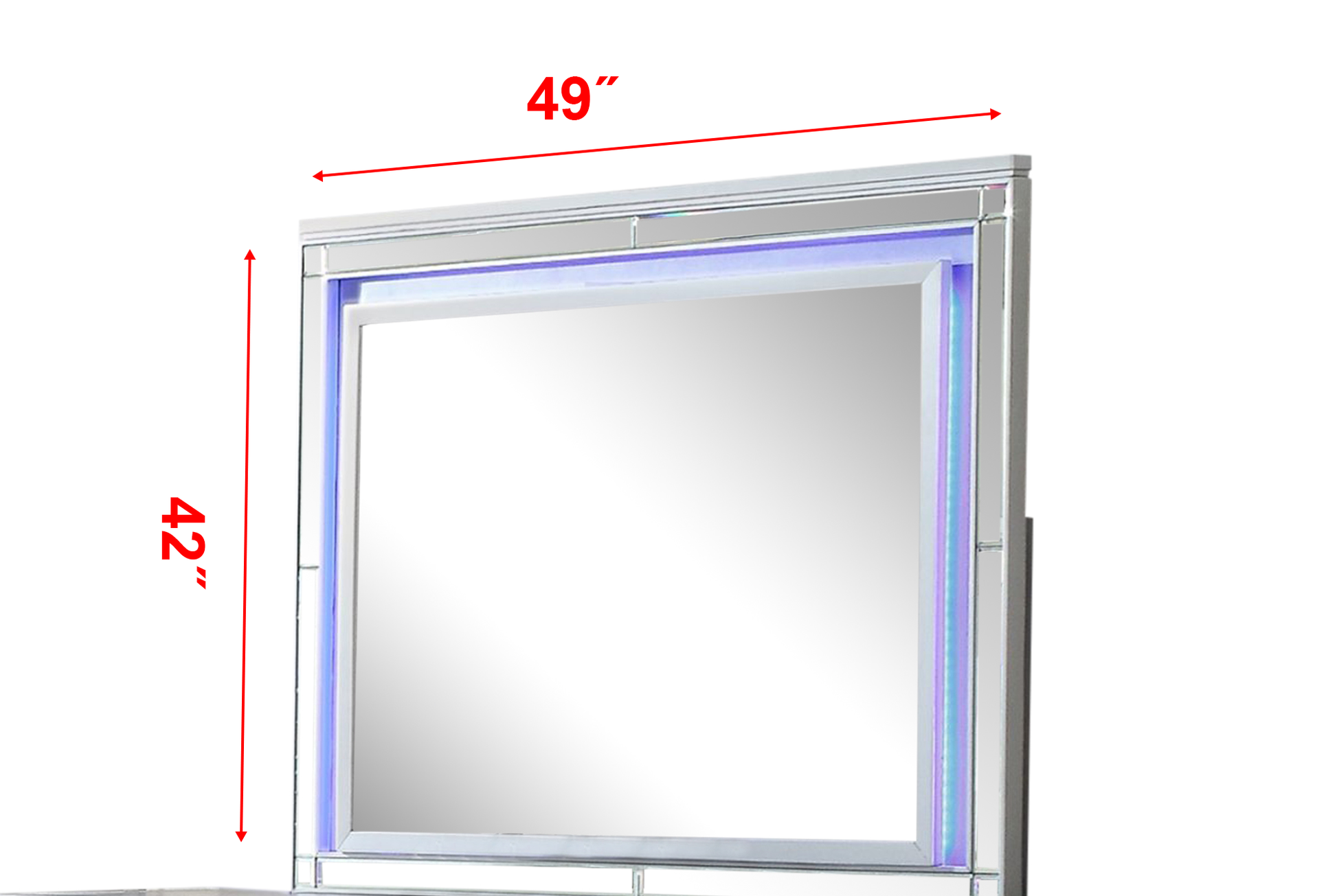 Upholstery Wooden Queen 4 Pc Bedroom Set With Ambient Lighting In Black Velvet Finish Box Spring Required Queen Black Wood 4 Piece Set Bedroom Bed Included,Dresser Included,Mirror