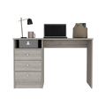 Computer Desk Fremont, Office, Light Gray Light Gray Particle Board Particle Board