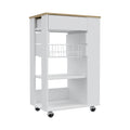 Kitchen Cart Sonex, Kitchen, White Light Oak White Light Oak Particle Board Particle Board