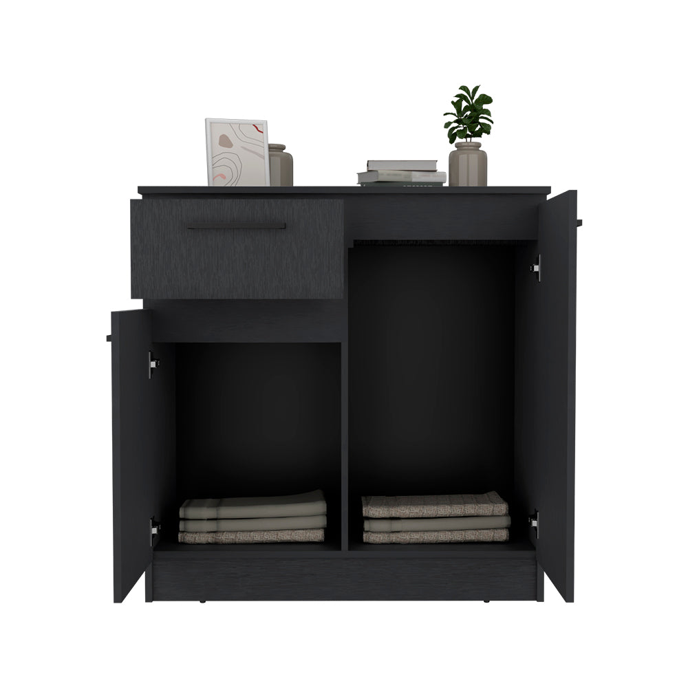 Dresser Carlin, Bedroom, Black Black Particle Board Particle Board