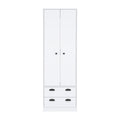 Armoire Hobbs, Bedroom, White White Particle Board Particle Board