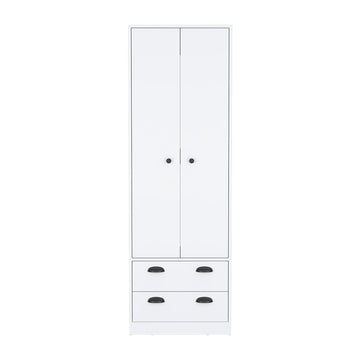 Armoire Hobbs, Bedroom, White White Particle Board Particle Board