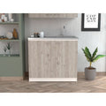 Utility Sink Vernal, Kitchen, Smokey Oak Light Gray Multicolor Particle Board Particle Board