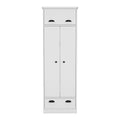 Armoire Dumas, Bedroom, White White Particle Board Particle Board