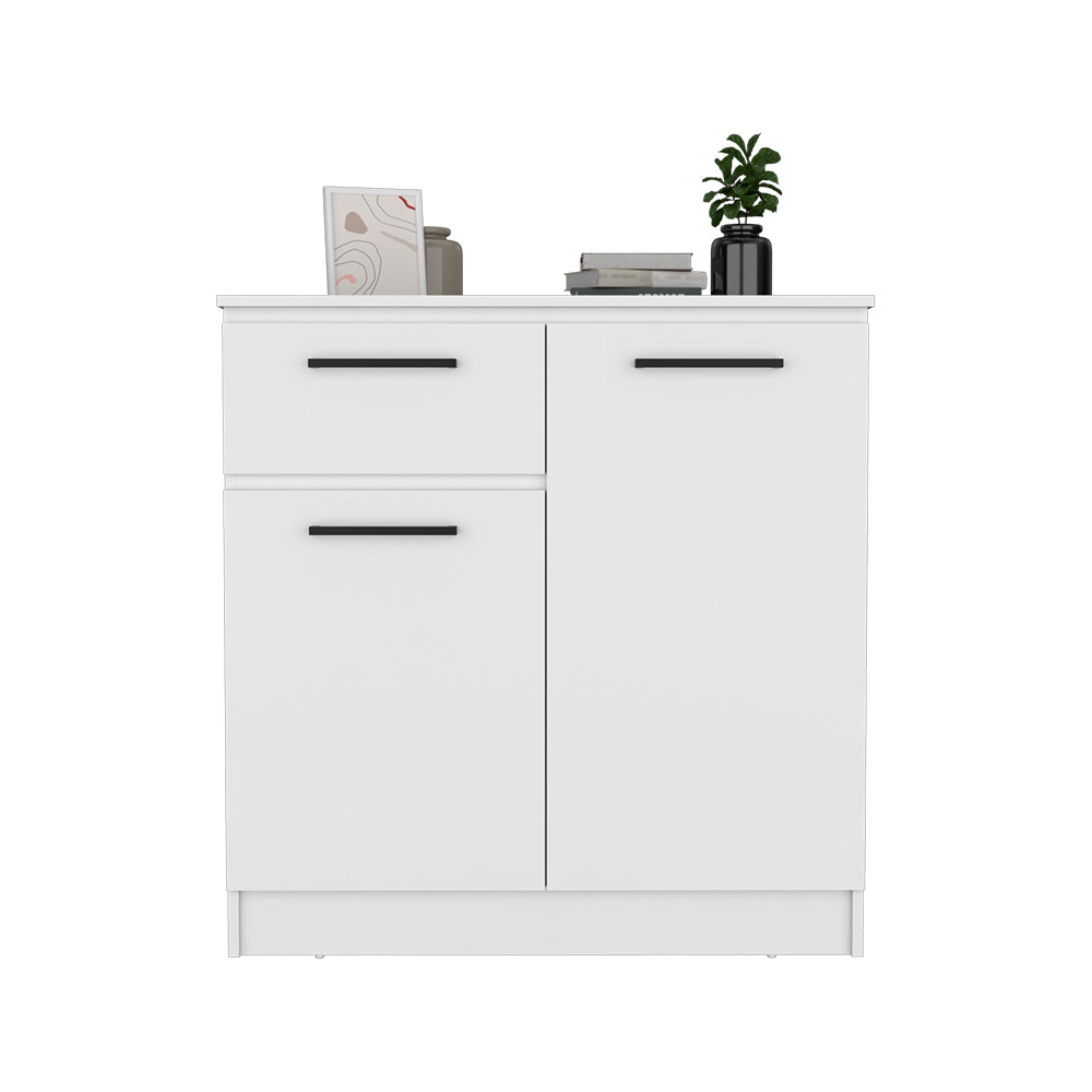 Dresser Carlin, Bedroom, White White Particle Board Particle Board